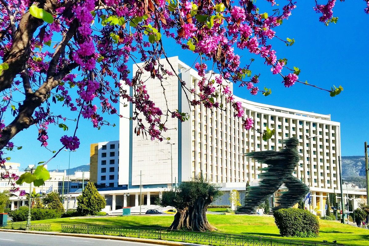 Hotel Hilton Atény Exteriér fotografie
